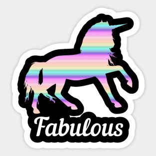 Fabulous Sticker